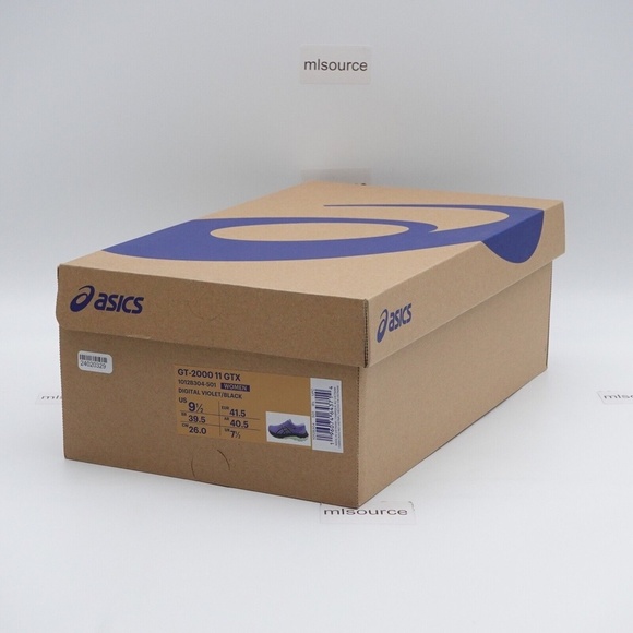 NEW ASICS GT-2000 11 GTX Gore-Tex Waterproof Running Shoes Purple - Picture 11 of 11